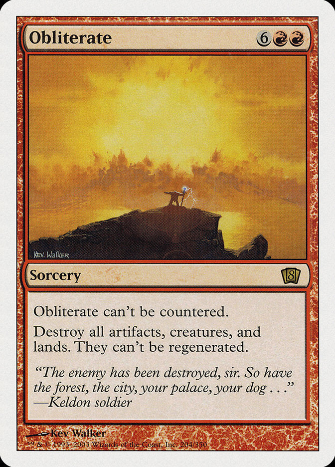 Obliterate [8th Edition]