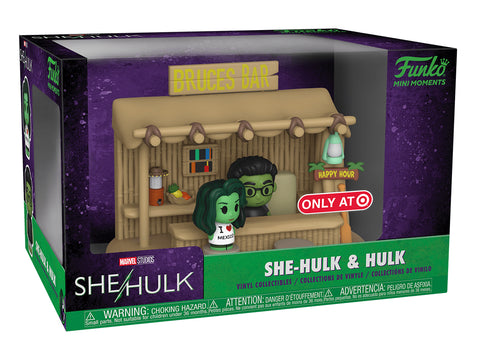 Funko Mini Moments Marvel Studio's She-Hulk - She-Hulk & Hulk Exclusive