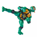 Figura de acción de 2 unidades de la Tortuga Ninja y Street Fighter - Mikey vs. Chun Li