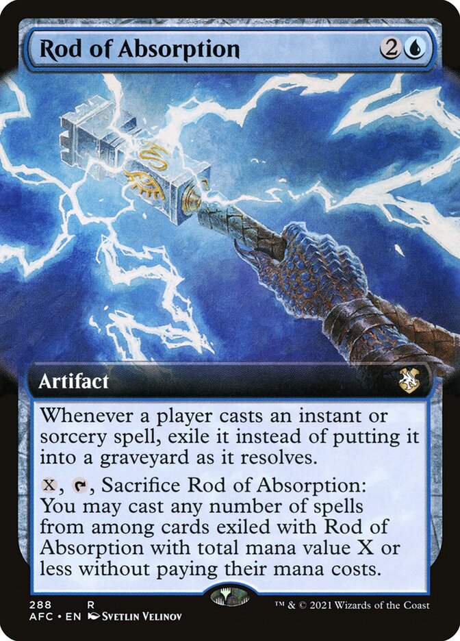 Rod of Absorption (Extended Art) [Adventures in the Forgotten Realms C The Nerdporium Rod of Absorption (Extended Art) [Adventures in the Forgotten Realms C The Nerdporium