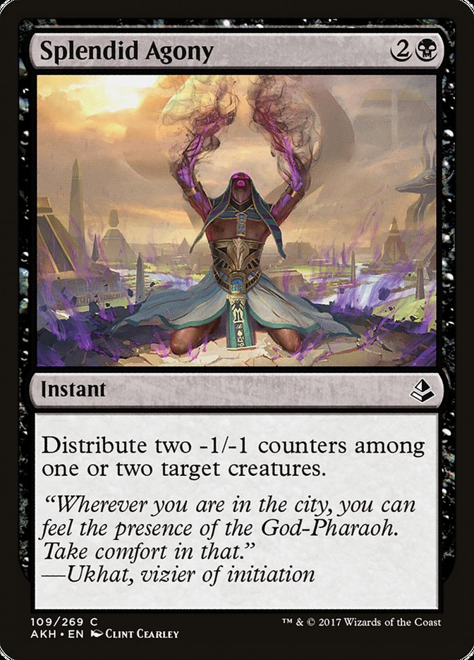 mtg amonkhet god cards Splendid Agony [Amonkhet] – The Nerdporium