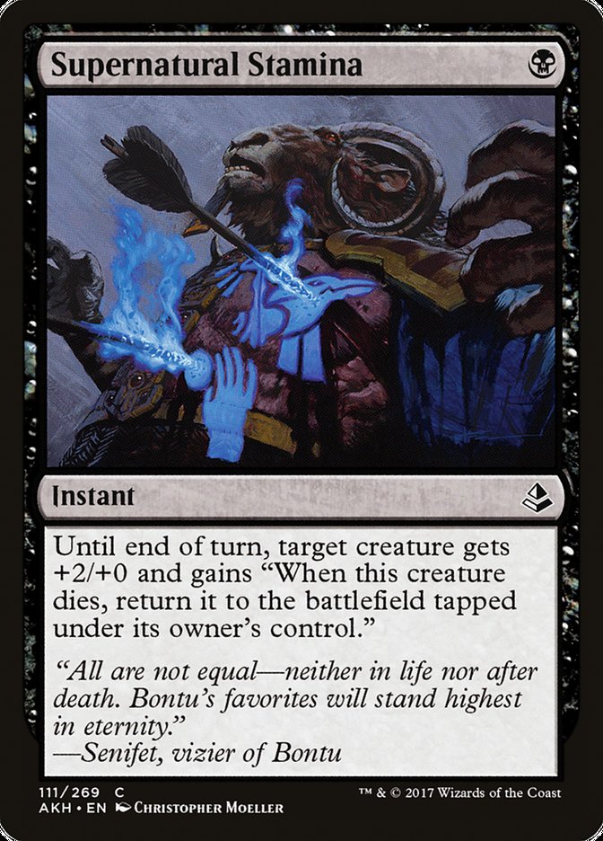 mtg amonkhet black cards Supernatural Stamina [Amonkhet] – The Nerdporium