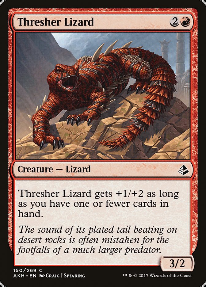 Thresher Lizard {FOIL} [Amonkhet]  The Nerdporium