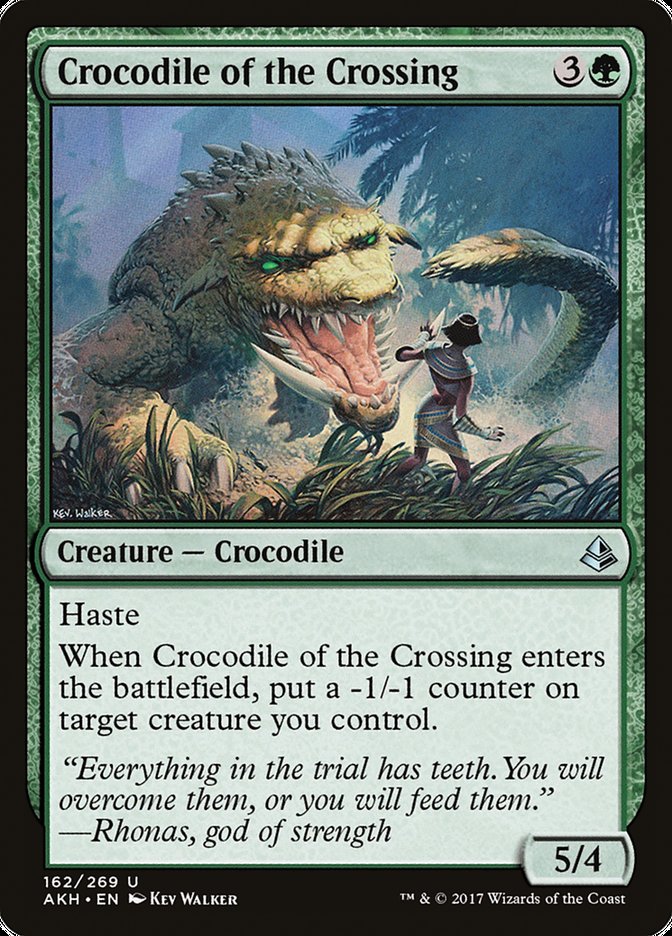 Crocodile of the Crossing [Amonkhet] – The Nerdporium