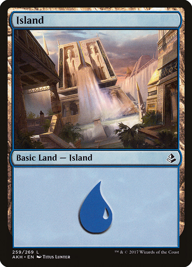 Island (259) [Amonkhet] – The Nerdporium