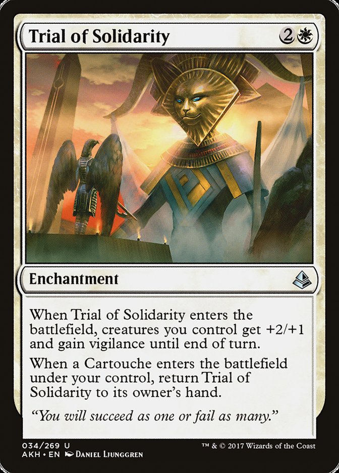Trial of Solidarity [Amonkhet] – The Nerdporium