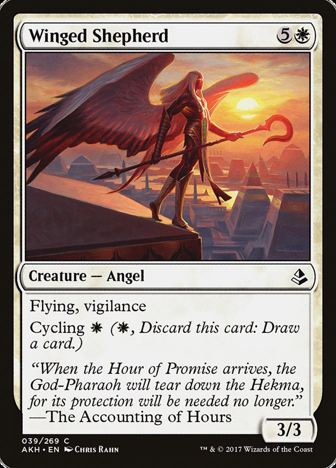 amonkhet mtg cards Winged Shepherd [Amonkhet] – The Nerdporium Condition:Damaged Superfriends Welcome to the newly Sin, Spira's Punishment FIN