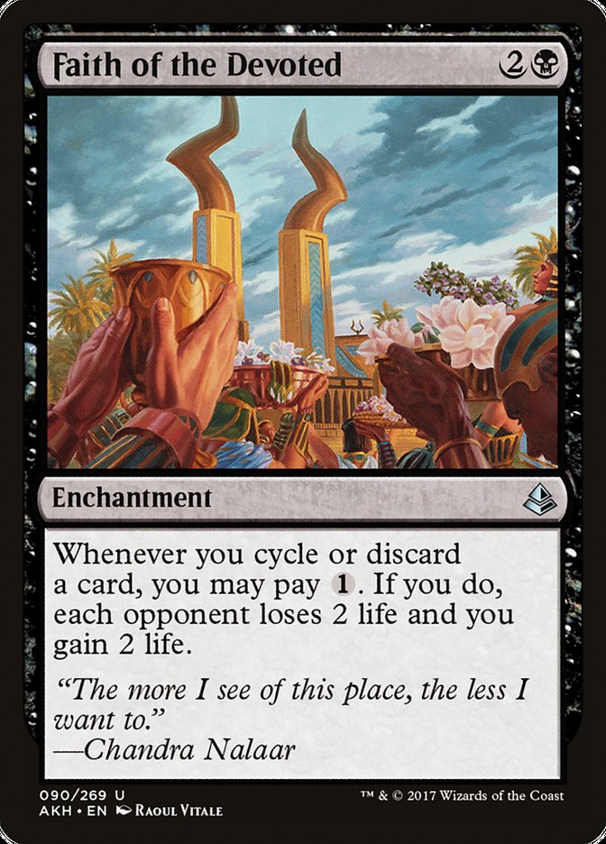 Faith of the Devoted [Amonkhet] – The Nerdporium