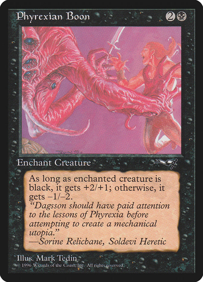 Phyrexian Boon (B) [Alliances] – The Nerdporium