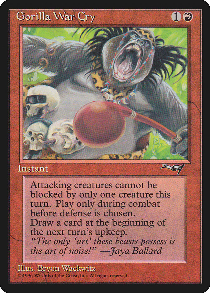 mtg battle cry cards Magic The Gathering Phyrexia All Will Be One Single Card Rare Ria Ivor, Bane of Bladehold 214 it gets +0/+1 until end of turn. MtG Ice Age Uncommon Battle