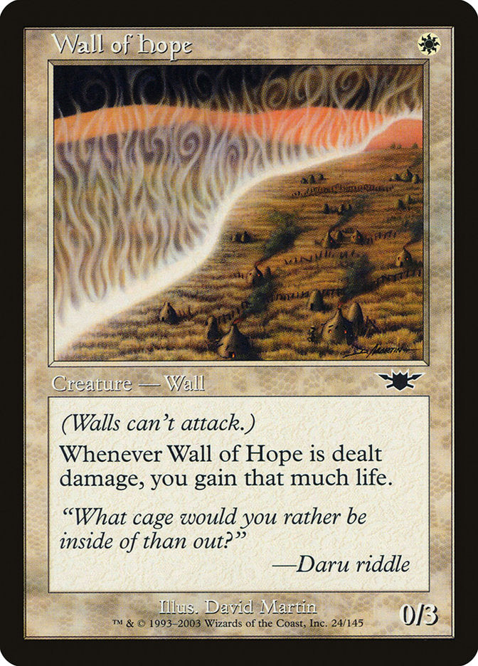 Wall of Hope [Legions]  The Nerdporium