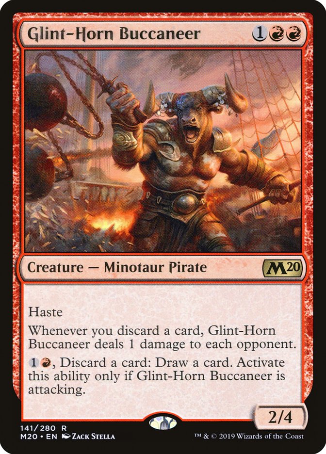 Glint-Horn Buccaneer [Core Set 2020] – The Nerdporium