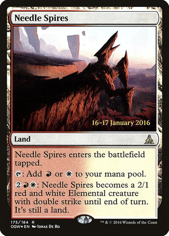 Needle Spires (Prerelease) [Oath of The Gatewatch]