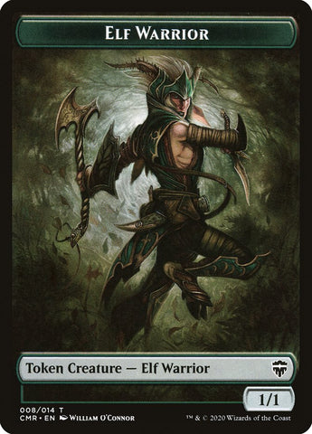Elf Warrior Token [Commander Legends]