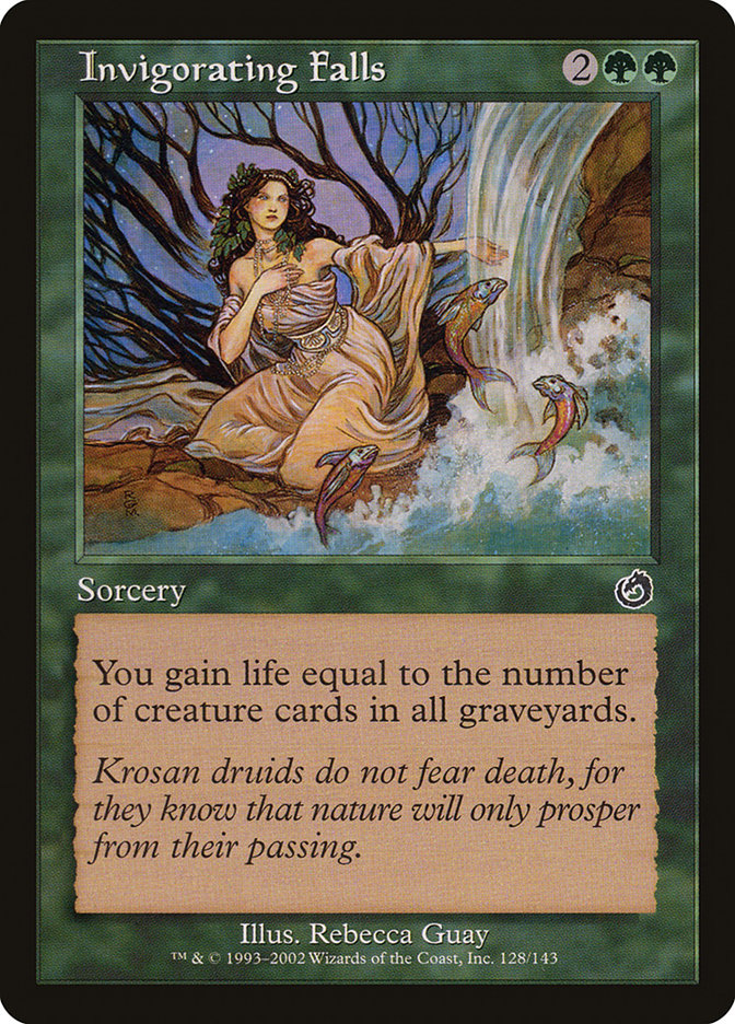rebecca guay mtg cards Invigorating Falls [Torment] – The Nerdporium
