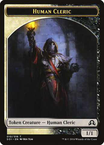 Human Cleric Token [Shadows over Innistrad]