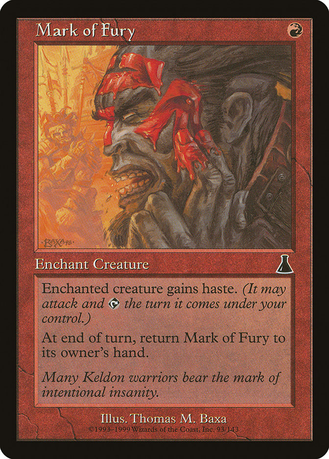 fury mtg card #126 Holo from Modern Horizons 2 (MH2) Proxy untap all creatures you control and after this phase Angel of Fury (Artist Proof
