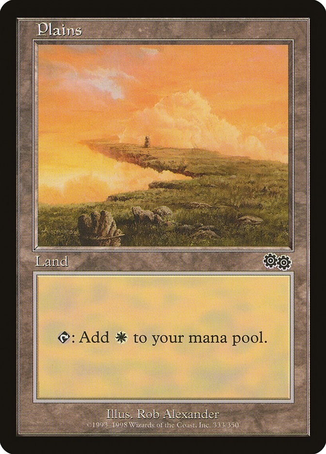 Plains (333) [Urza's Saga] – The Nerdporium