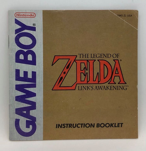 The Legend of Zelda: Link's Awakening (Game Boy) [Instruction Booklet/Manual Only]