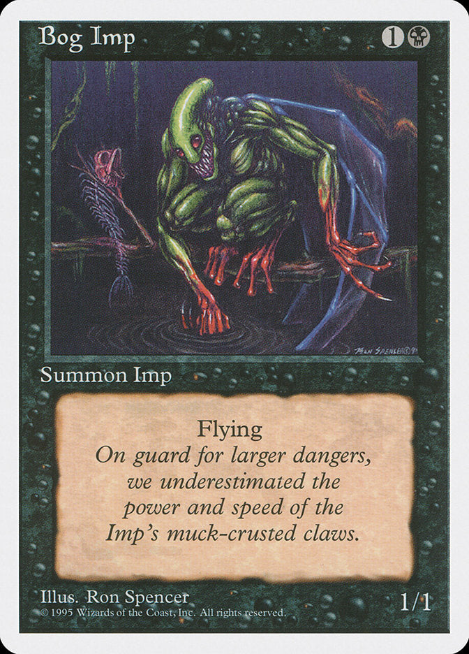 mtg imp cards Bog Imp [Fourth Edition] – The Nerdporium