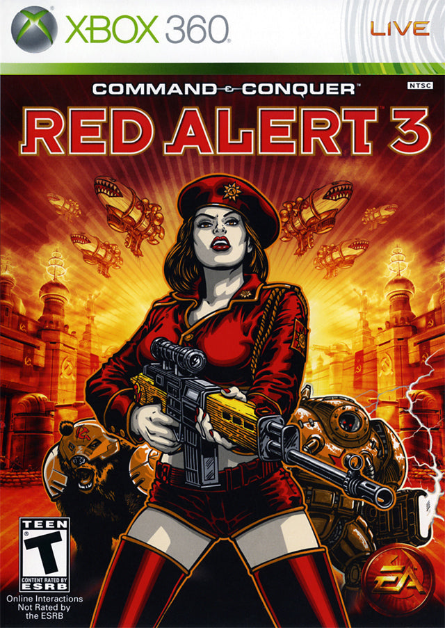 新品 未使用 RED ALERT 3 海外版 Command & Conquer: Red Alert 3 (Xbox 360) – The Nerdporium