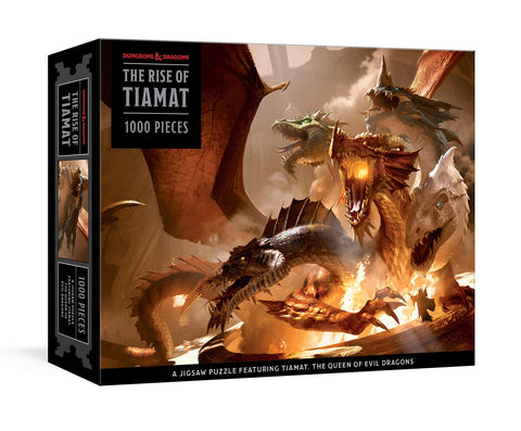 Dungeons & Dragons: The Rise of Tiamat Dragon 1000-Piece Jigsaw Puzzle