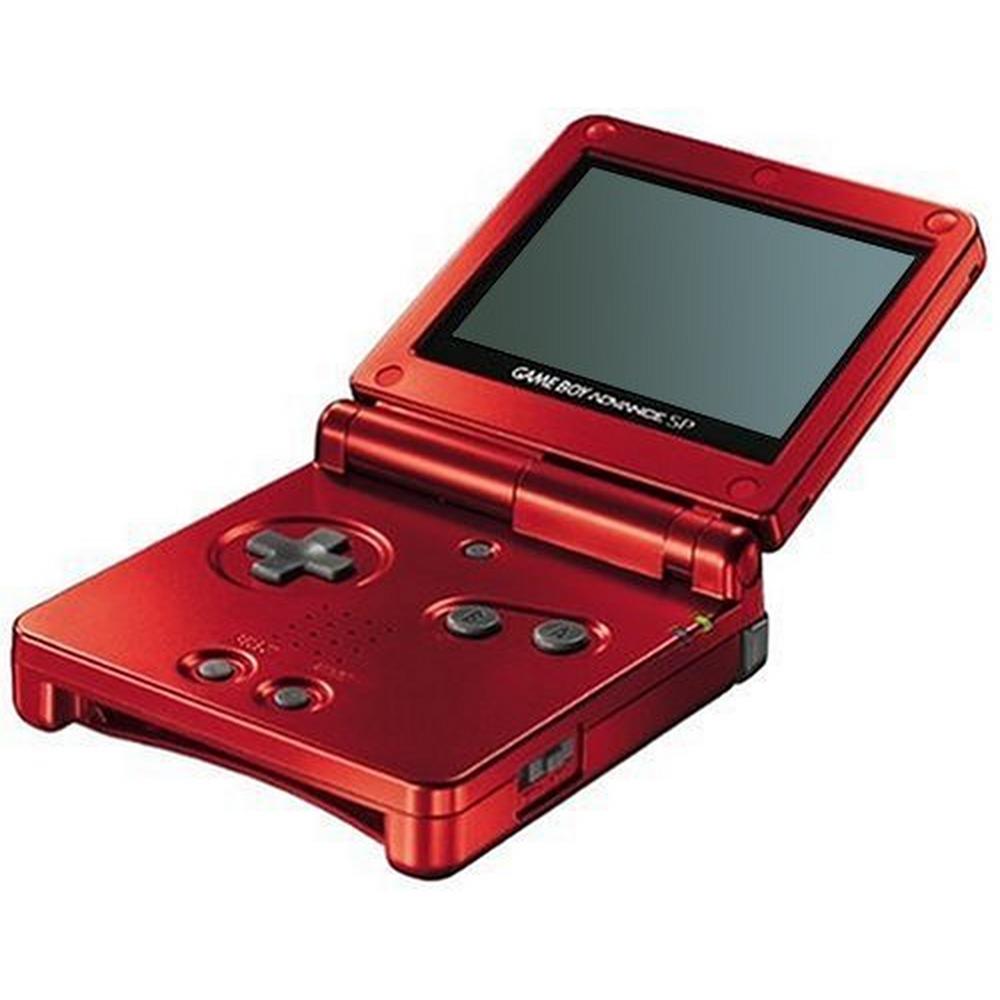 任天堂 ゲームボーイアドバンスSP (フレイムレッド) – The Nerdporium