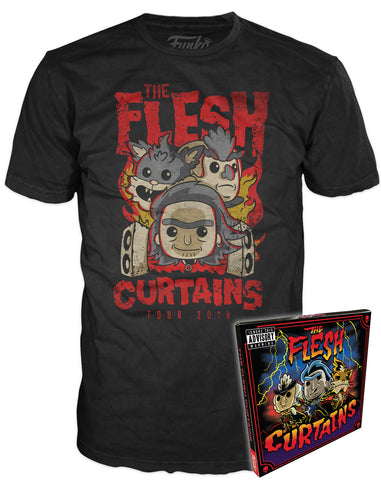POP! Tees Rick & Morty - The Flesh Curtains Short Sleeve T-Shirt (XL)
