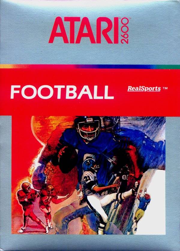 atari football helmet RealSports Football (Atari 2600) New (Sealed)