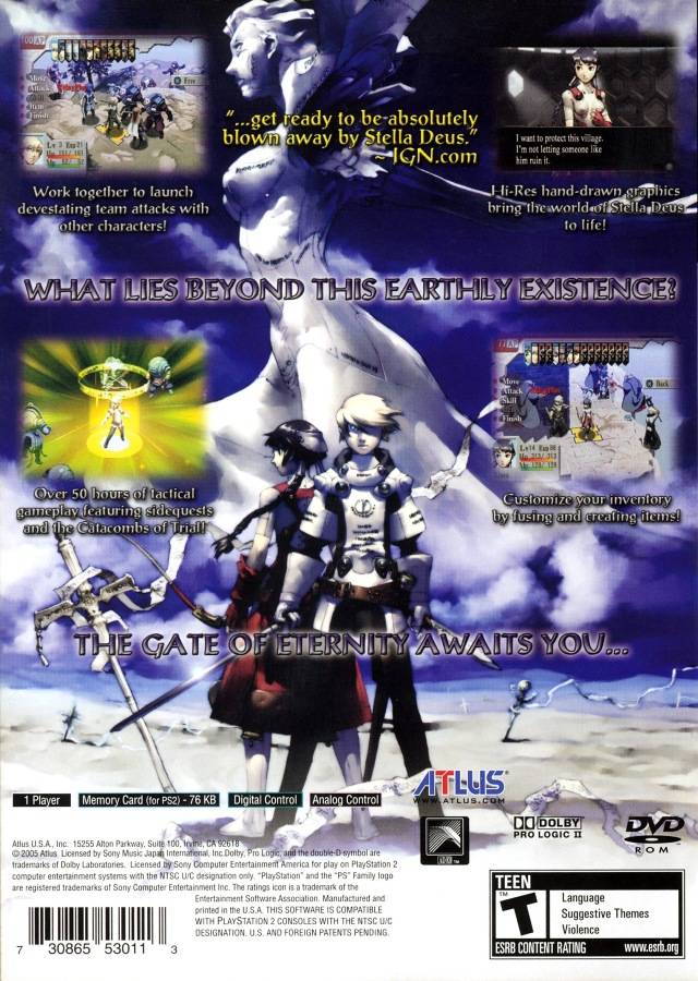 ステラデウス：永遠の門（PS2） – The Nerdporium