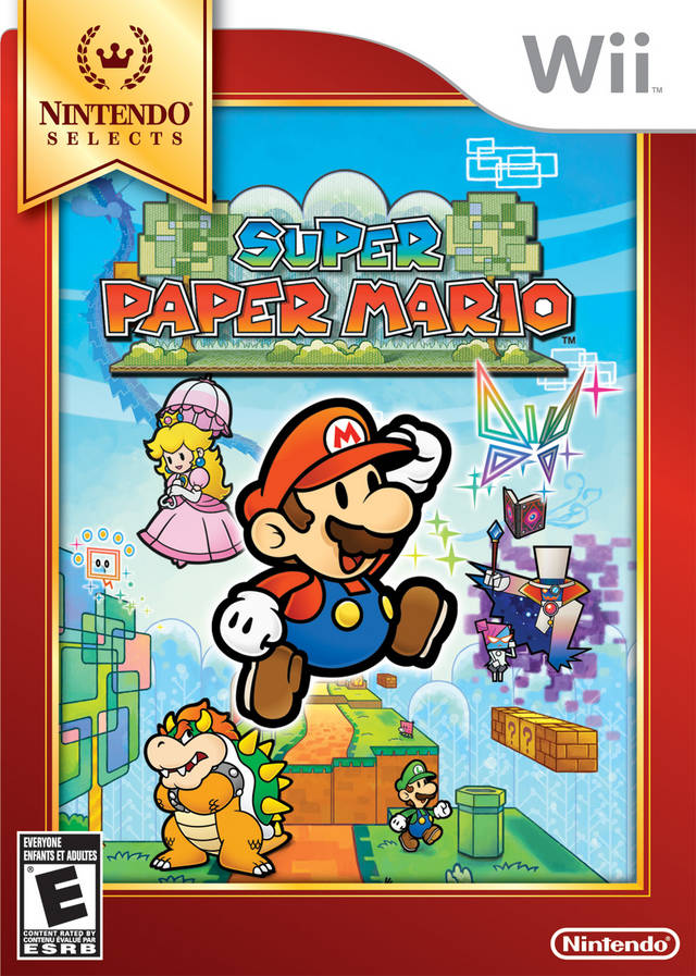 スーパーペーパーマリオ/任天堂 スーパーペーパーマリオ: Nintendo Selects (Wii) – The Nerdporium