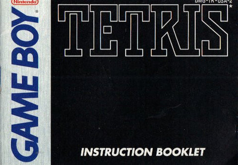 Tetris (Game Boy) [Instruction Booklet/Manual Only]