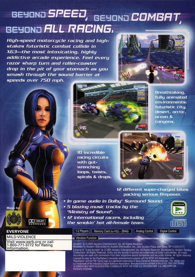 XGIII: Extreme G Racing (PS2) – The Nerdporium