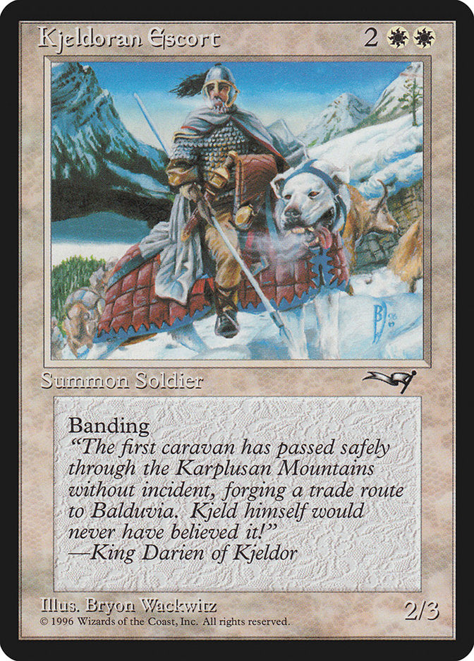 Kjeldoran Escort (Version 2) [Alliances] – The Nerdporium