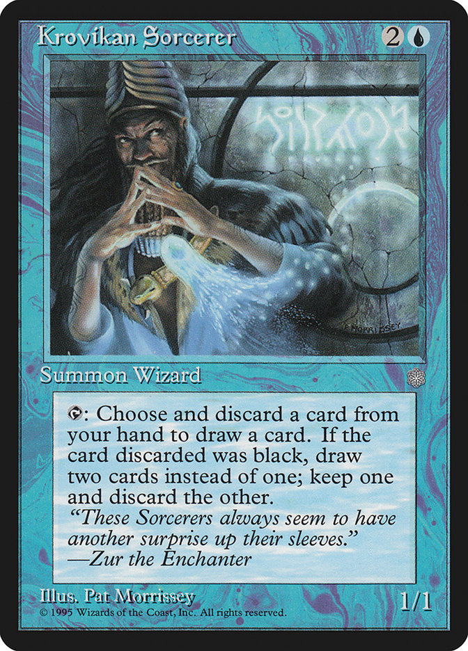 Krovikan Sorcerer [Ice Age] – The Nerdporium
