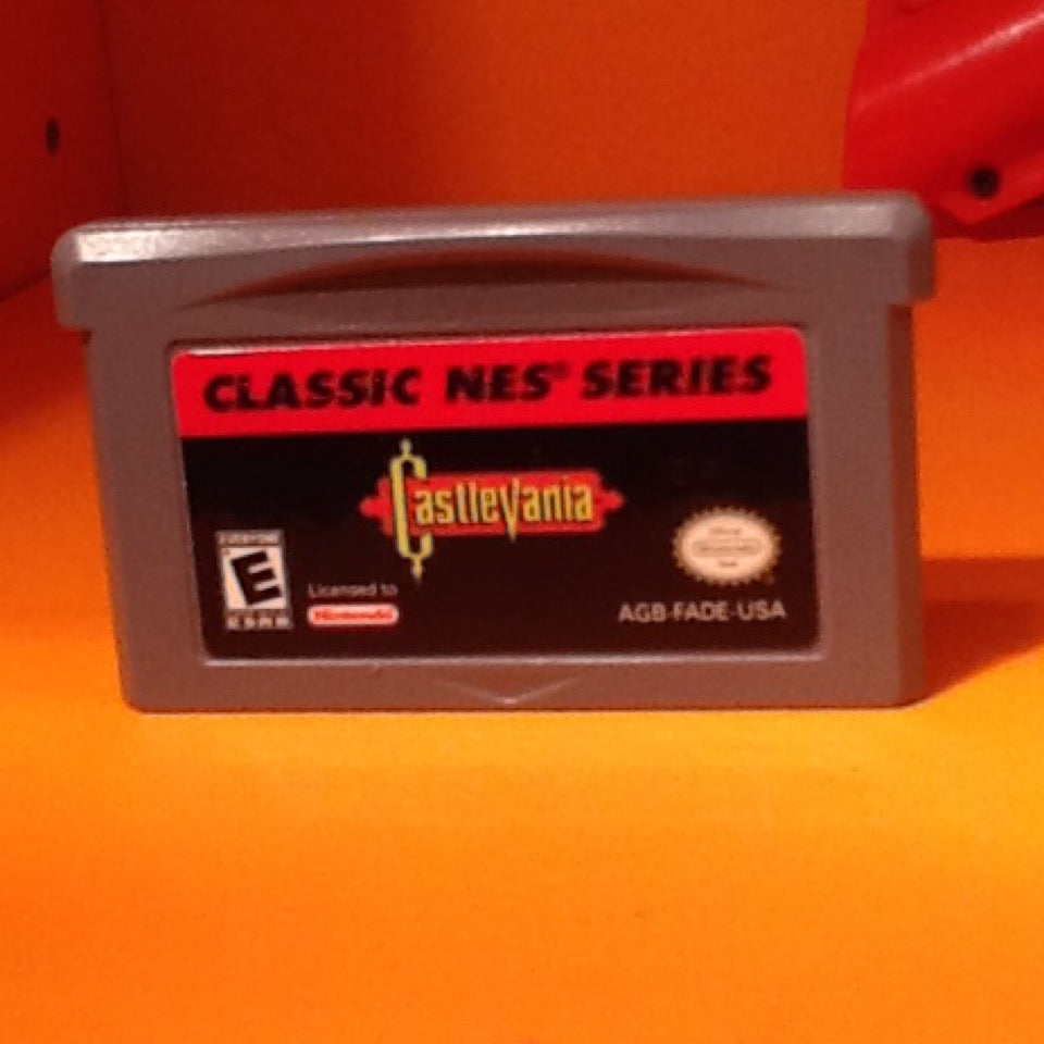 Castlevania nes store gba