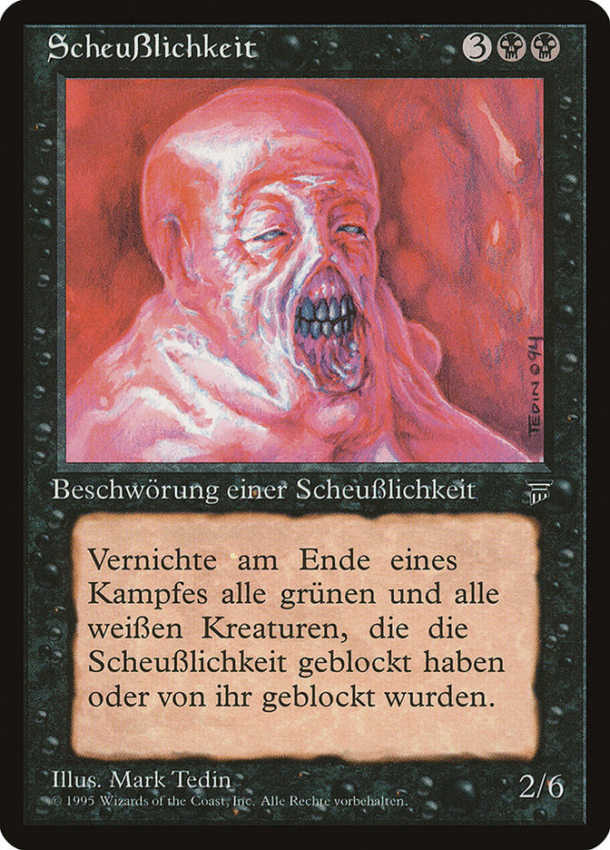 mtg german cards Abomination (German)