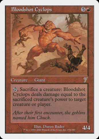 Bloodshot Cyclops [7th Edition]