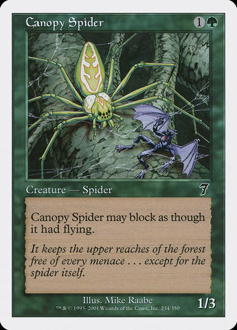 Canopy Spider [7th Edition]