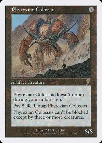 Phyrexian Colossus [7th Edition]
