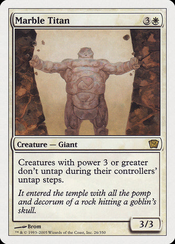 Marble Titan [9th Edition]