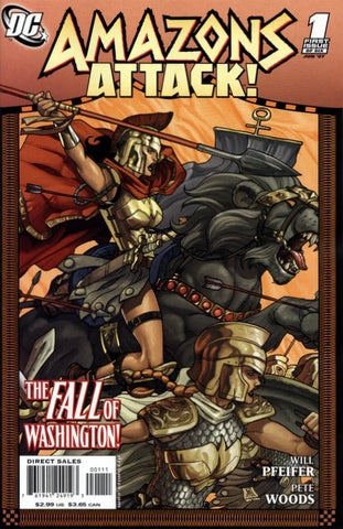 AMAZONS ATTACK FULL RUN BUNDLE (ISSUES #1-6)