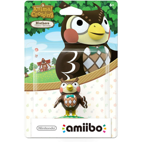 Animal Crossing Blathers amiibo Figure