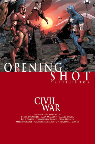 CIVIL WAR: OPENING SHOT SKETCHBOOK #1