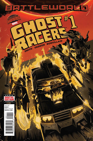 GHOST RACERS FULL RUN BUNDLE (ISSUES #1-4)