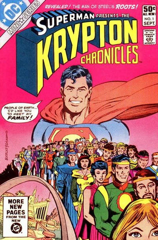 KRYPTON CHRONICLES FULL RUN BUNDLE (ISSUES #1-3)