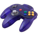 Nintendo 64 コントローラー (クリアパープル)