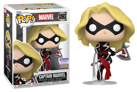 POP! Marvel: Captain Marvel (#1263 - 2023 Summer Convention Limited Edition)