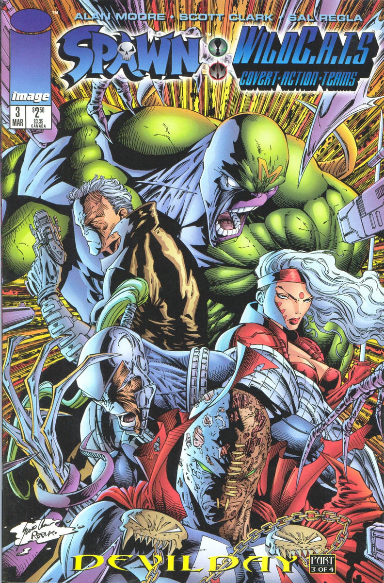 SPAWN / WILDC.A.T.S FULL RUN BUNDLE (ISSUES #1-4) – The Nerdporium