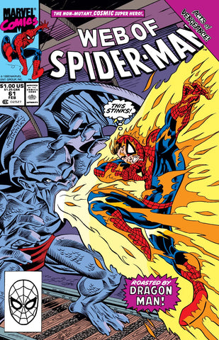 WEB OF SPIDER-MAN #61B